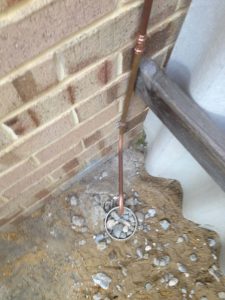 Everyday Plumbers Residential Hotwater Services - Outside Copper Piping Drain