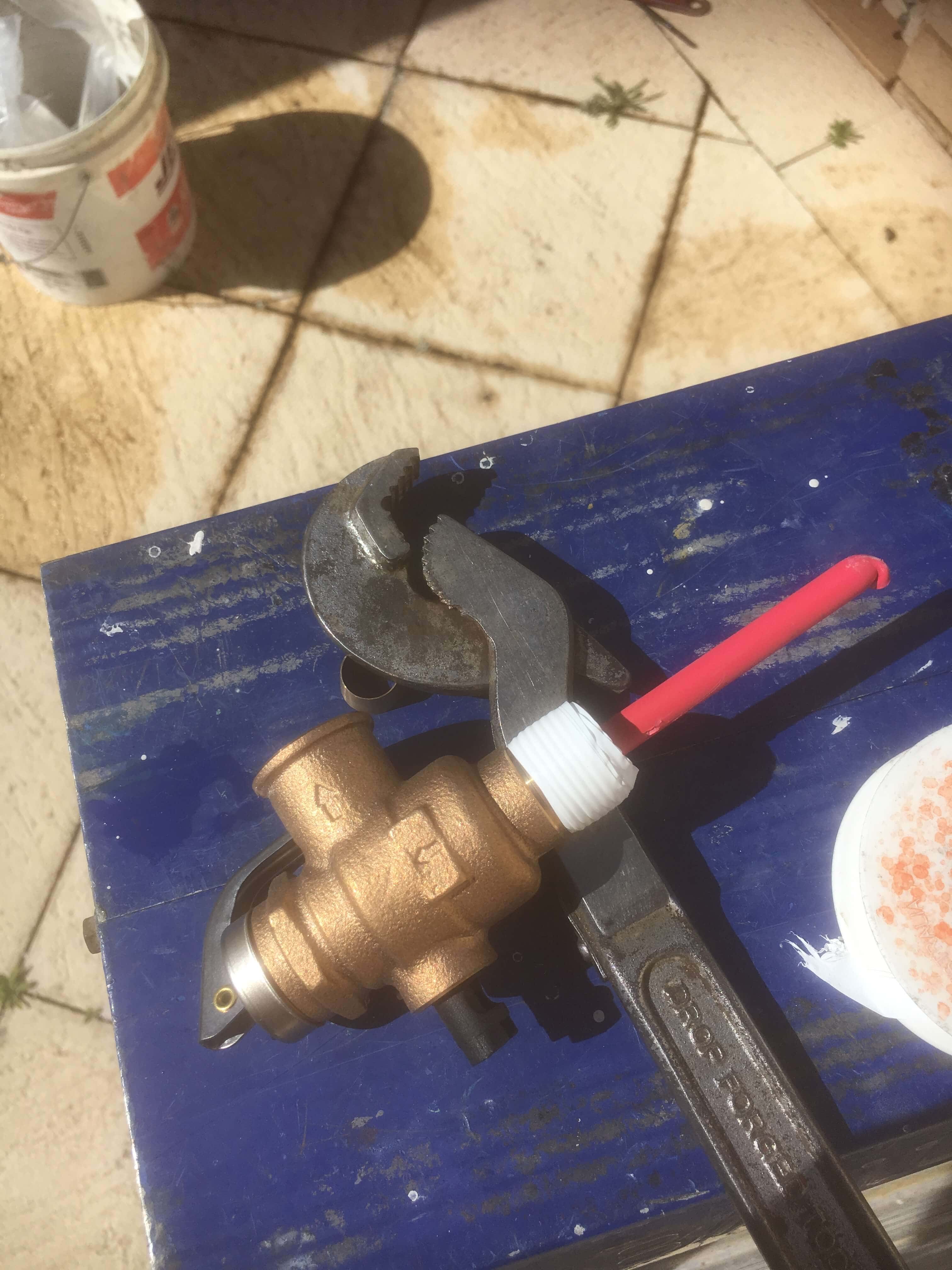 Everyday Plumbers Residential Hotwater Services - Relief Valve Taken Out