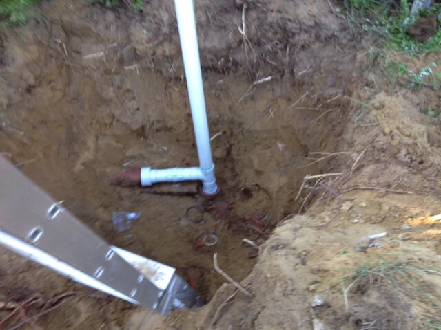Everyday Plumbers Residential Bursts and Leak Detection Plumber - Newly Installed Small PVC Pipes 0284