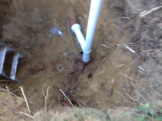 Everyday Plumbers Residential Bursts and Leak Detection Plumber - Newly Installed Small PVC Pipes 0287
